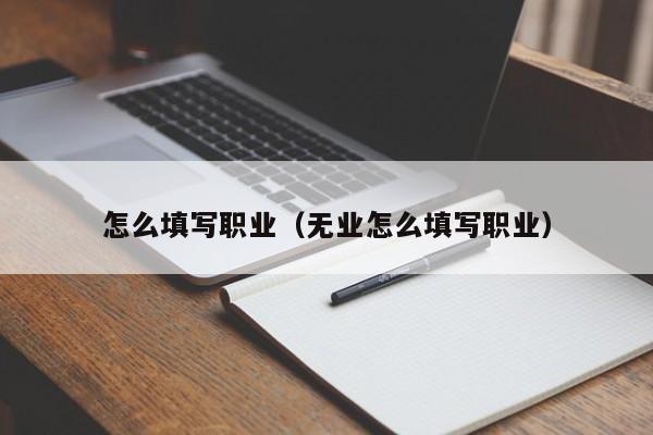 怎么填写职业（无业怎么填写职业）