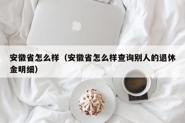 安徽省怎么样（安徽省怎么样查询别人的退休金明细）