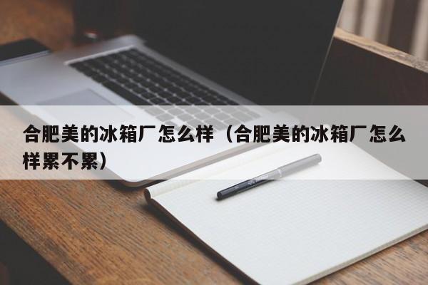 合肥美的冰箱厂怎么样（合肥美的冰箱厂怎么样累不累）