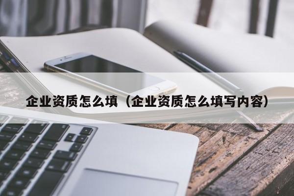 企业资质怎么填（企业资质怎么填写内容）